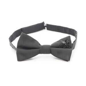 Dior Homme Bee Silk Tie for Men, Black